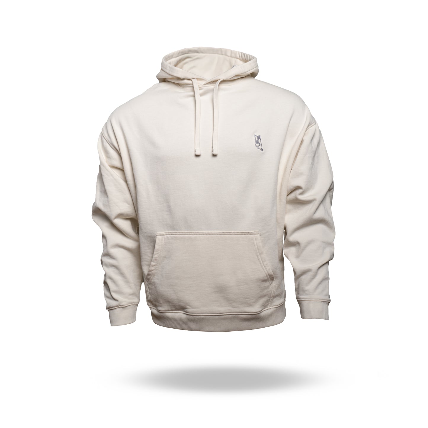 HB Hoody "Lion with a Diamond Ring" WHITE