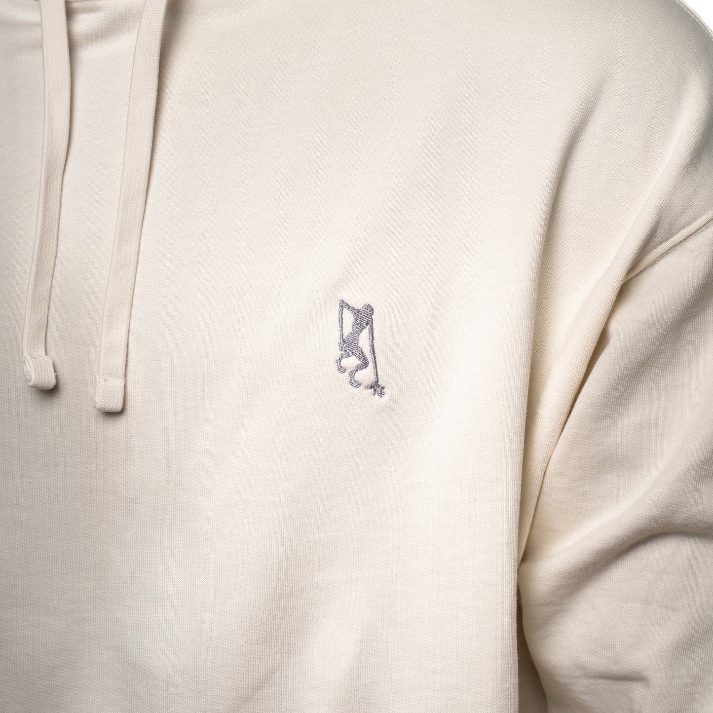 HB Hoody "Lion with a Diamond Ring" WHITE