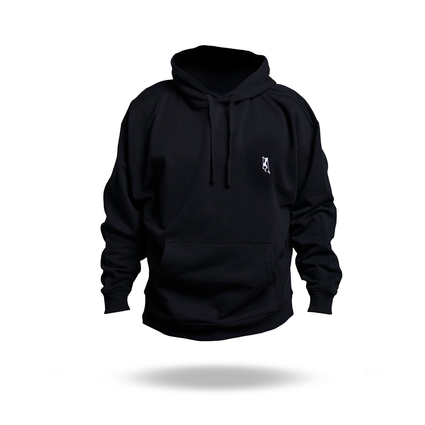 HB Hoody "Lion with a Diamond Ring" BLACK